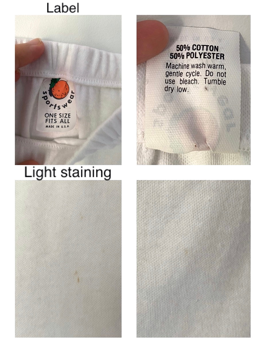 80s vintage white pastel flamingo sleeveless beach cover up dress