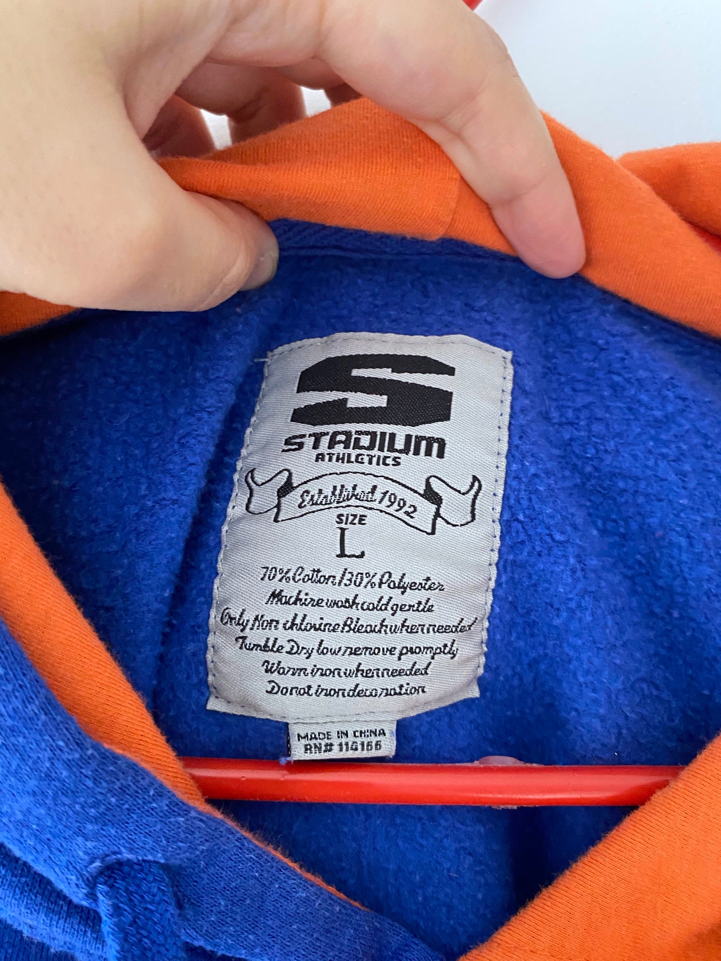 90s vintage florida gators blue orange cropped sweatshirt
