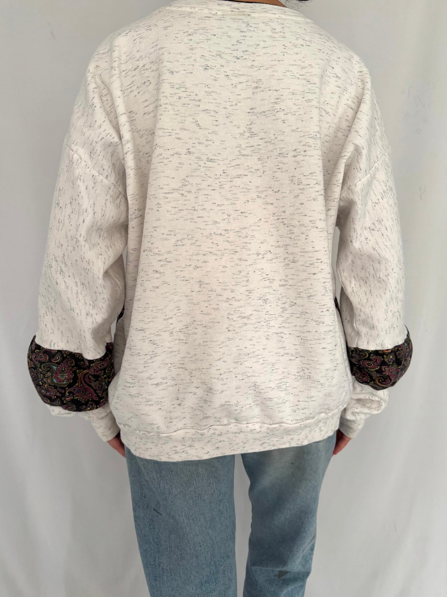 90s vintage grey new orleans unisex graphic pullover sweatshirt