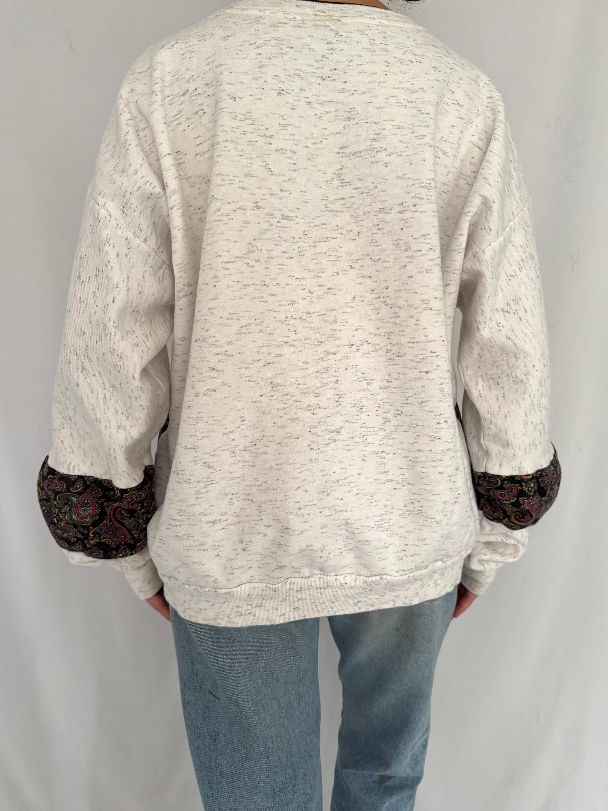 90s vintage grey new orleans unisex graphic pullover sweatshirt