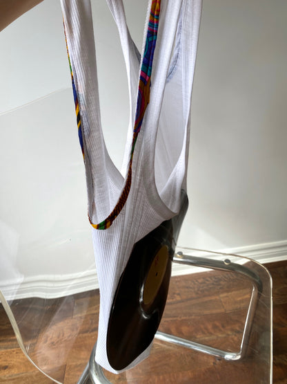 vintage music vinyl record art tote bag