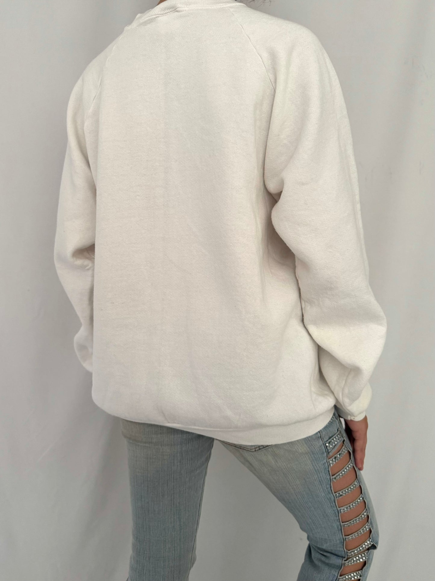90s vintage palm beach florida graphic unisex pullover sweater