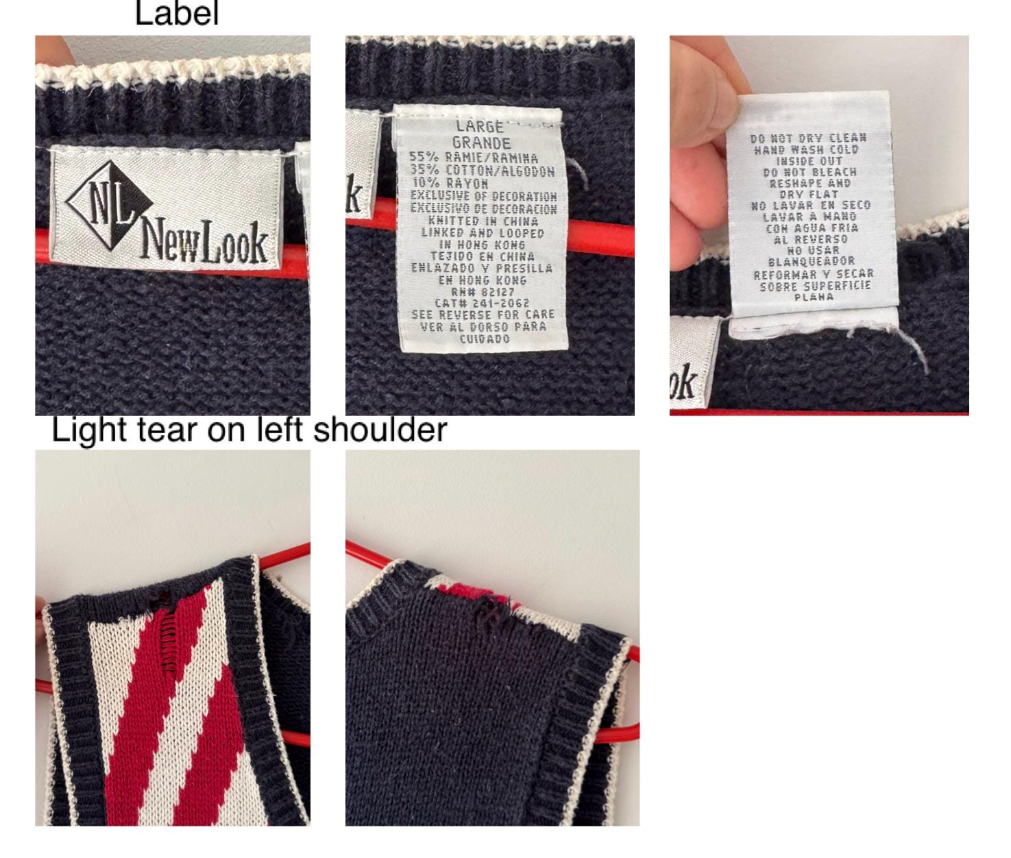 90s vintage multicolor novelty outdoor market store scene knit sweater vest
