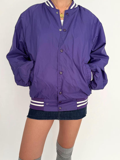 90s vintage purple colorado grape escape bomber jacket 