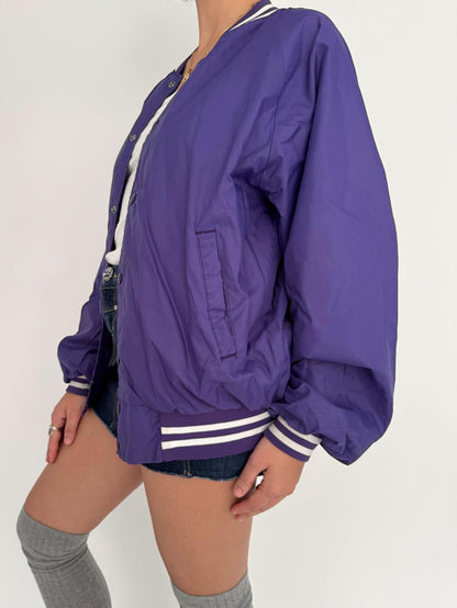90s vintage purple colorado grape escape bomber jacket 